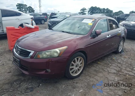 2008 Honda Accord 3.5 Ex-L из США, поврежденный, VIN 1HGCP36848A039561